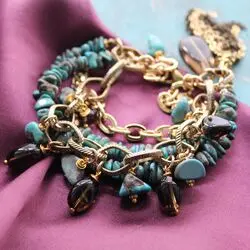 Браслет из аризонской бирюзы