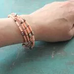 Стильные браслеты с кораллами