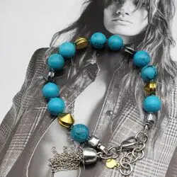 Браслет с бирюзой