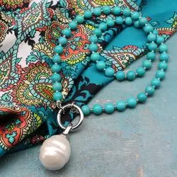 Колье с бирюзой