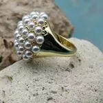 Перстень с жемчугом
