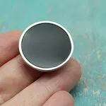 Эффектное кольцо с керамикой